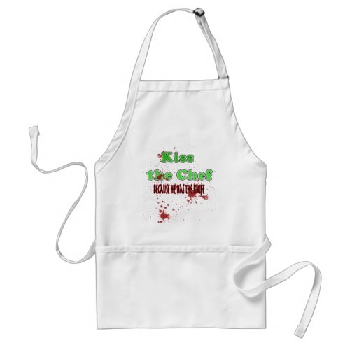 Kiss the Chef M Adult Apron