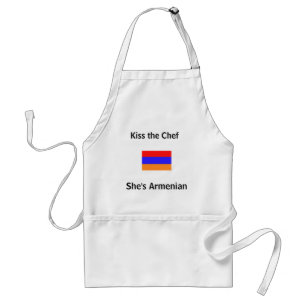 Kiss the Chef, She's Armenian Adult Apron