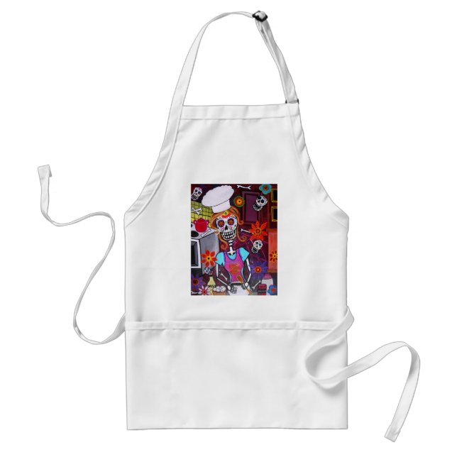 KISS THE COOK ADULT APRON (Front)