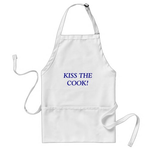 KISS THE COOK ADULT APRON