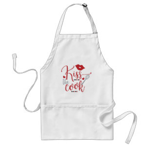 Kiss the Cook  Adult Apron