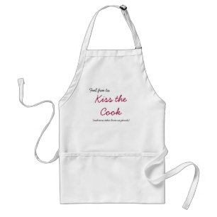 Kiss the Cook Adult Apron