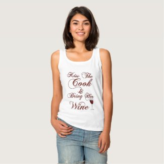 Kiss The Cook and Bring Her Wine T-Shirt