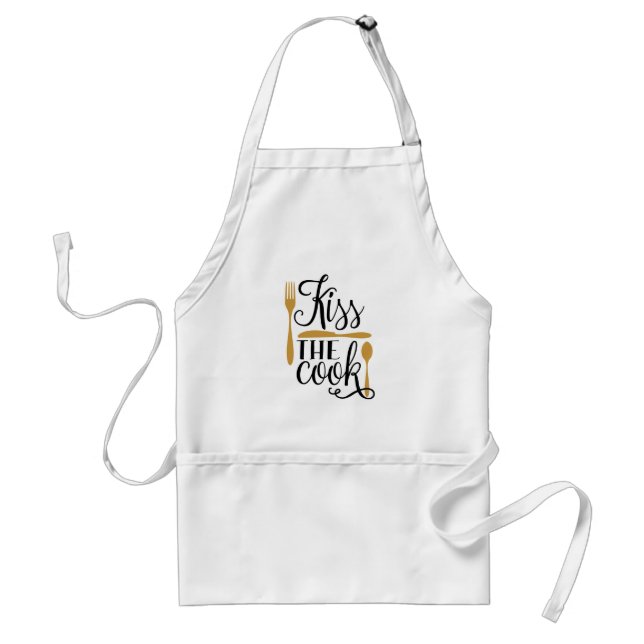 Kiss the Cook Apron (Front)
