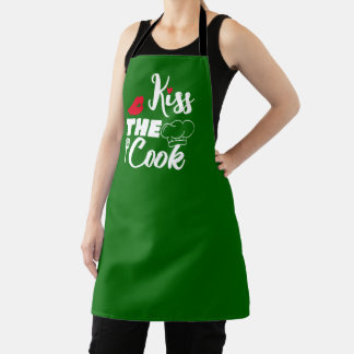 kiss the cook apron
