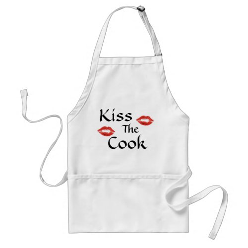 kiss the cook apron