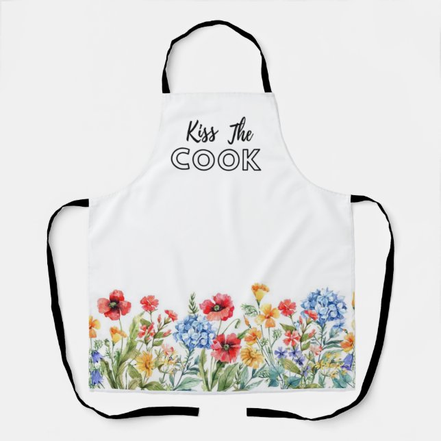 Kiss The Cook Apron (Front)
