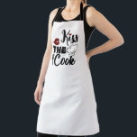 kiss the cook apron<br><div class="desc">kiss the cook custom gifts</div>