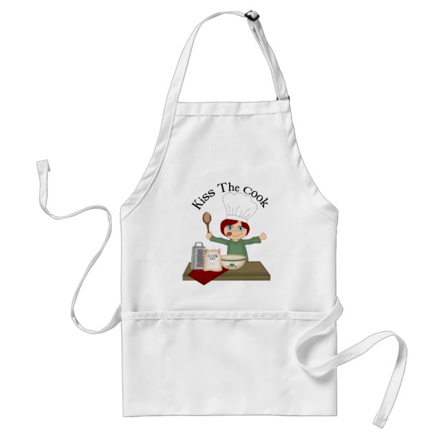Kiss The Cook apron (Front)