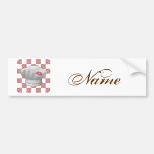 Kiss The Cook Bumper Sticker