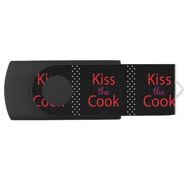 Kiss The Cook Flash Drive (Front)