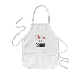 Kiss the Cook! Kids' Apron