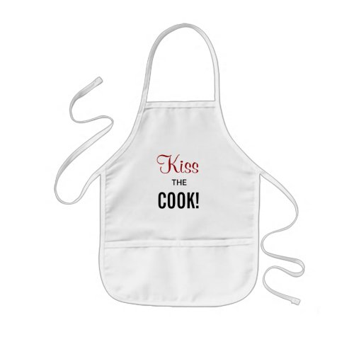 Kiss the Cook Kids Apron