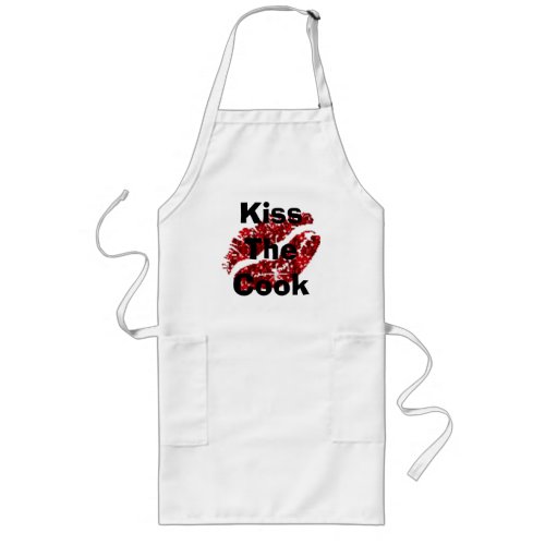 Kiss The Cook Long Apron