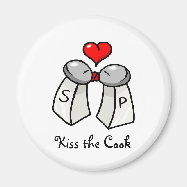 Kiss the Cook Magnet (Front)