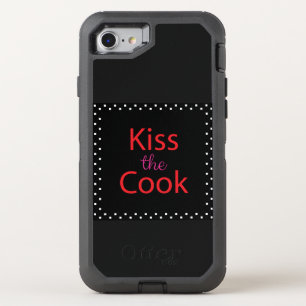 Kiss The Cook OtterBox Defender iPhone SE/8/7 Case