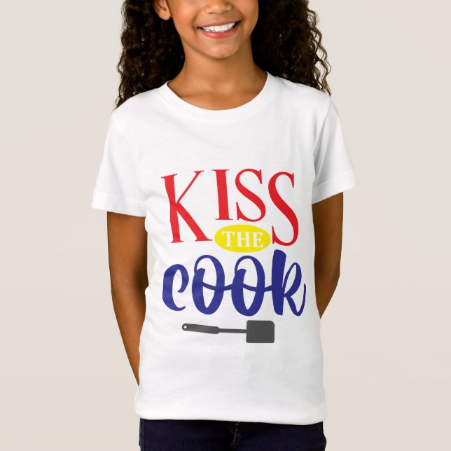 Kiss the cook T-Shirt (Front)