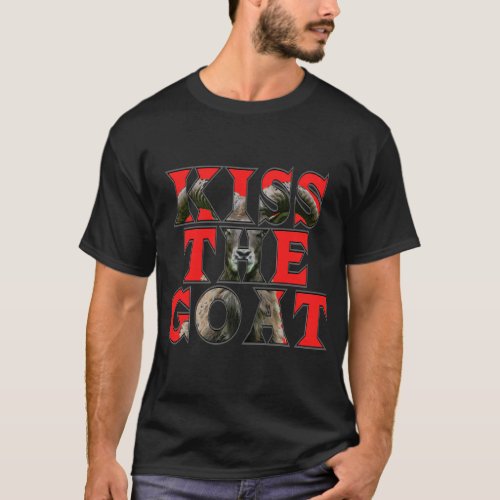 Kiss the Goat Old Logo Tshirt