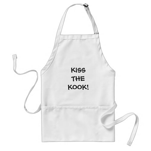 KISS THE KOOK ADULT APRON