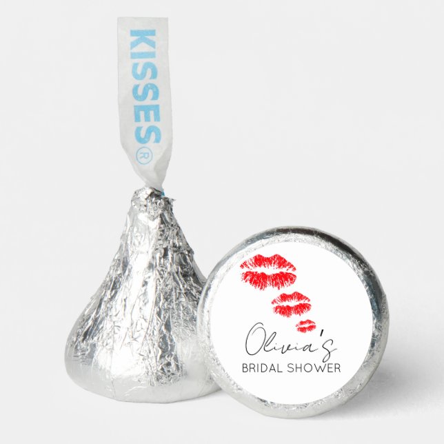 Kiss the miss goodbye bridal shower  hershey®'s kisses® (Front)