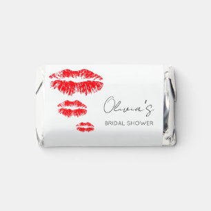 Kiss the miss goodbye bridal shower hershey's miniatures