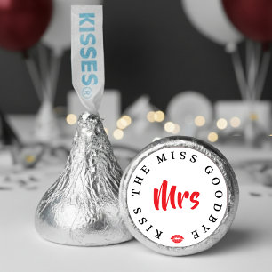 Kiss the Miss Goodbye Mrs Bachelorette Party Hershey®'s Kisses®