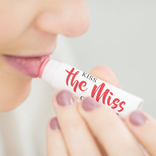 Kiss the Miss Goodbye Red Lip Bachelorette Party Balm