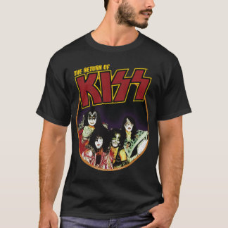 KISS The Return of KISS 1979 Iron On Look Classic T-Shirt
