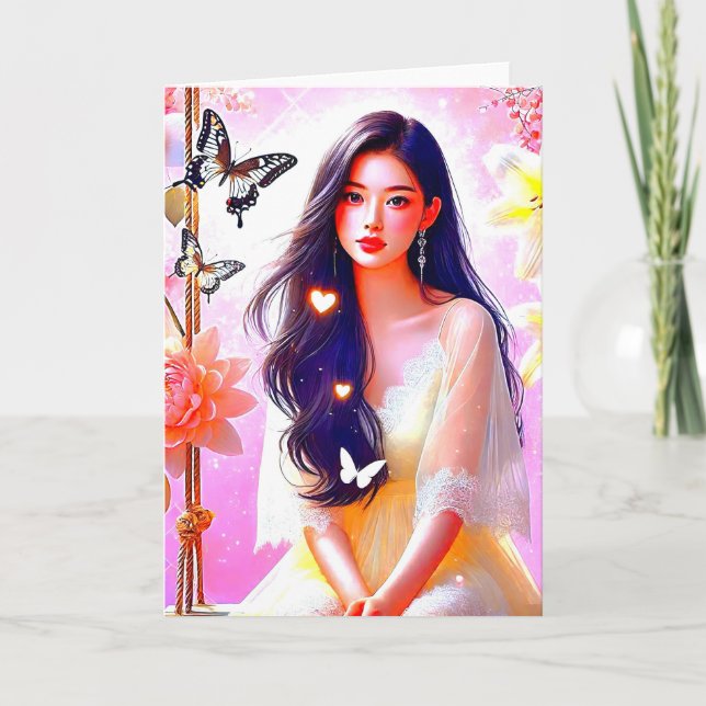 - Kiss the unexpected, discover the exceptional Thank You Card (Front)