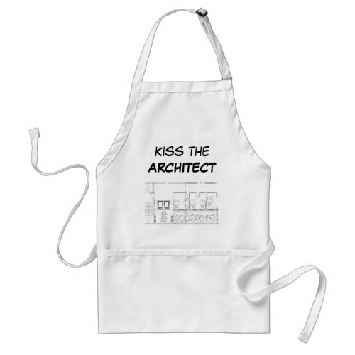 kiss theARCHITECT Adult Apron