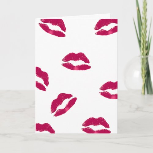 Kiss Valentine Card