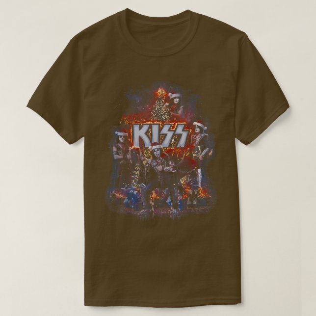 KISS  Very Merry KISSmas  T-Shirt (Design Front)