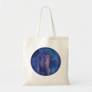 Kiss Watercolor Art Budget Tote Bag