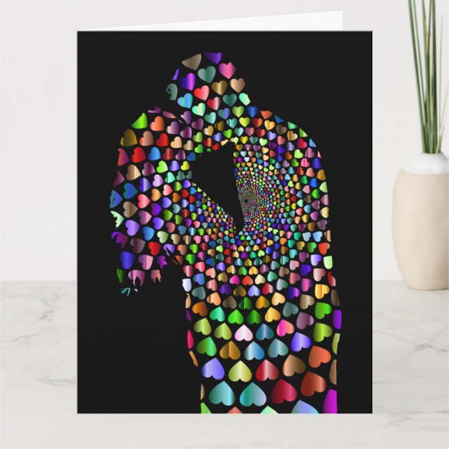 KISS WEDDING ANNIVERSARY GREETING CARDS (Front)