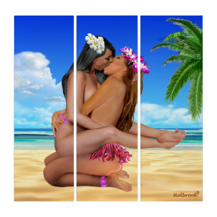 KISS WRESTLING TRIPTYCH