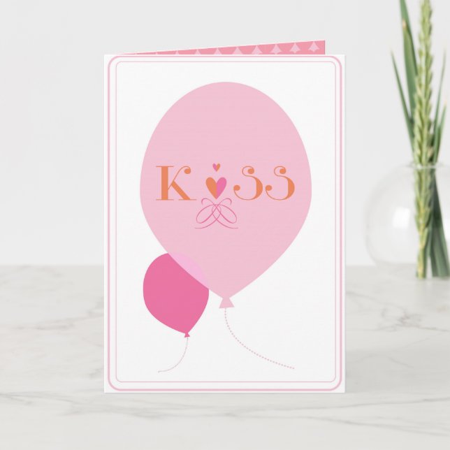 Kiss You Holiday Card (Front)