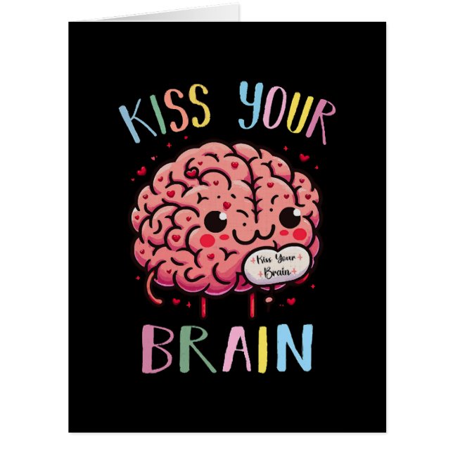 Kiss Your Brain Teacher Cards (Front)