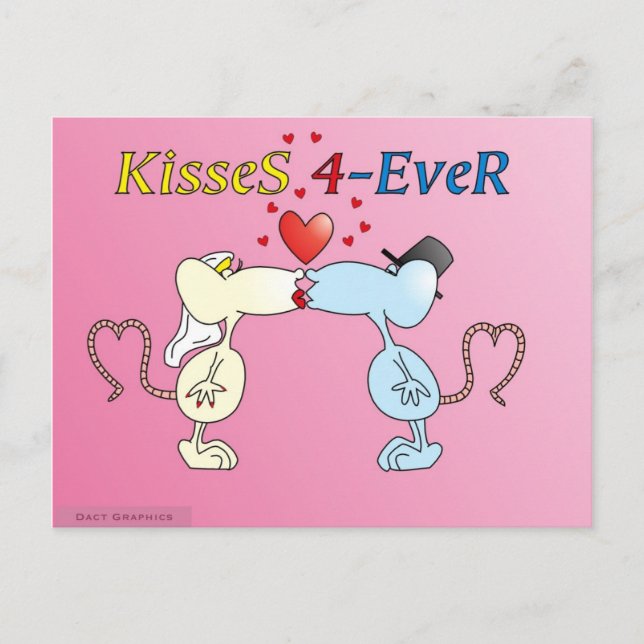 "KisseS 4-Ever rats" Postcard (Front)