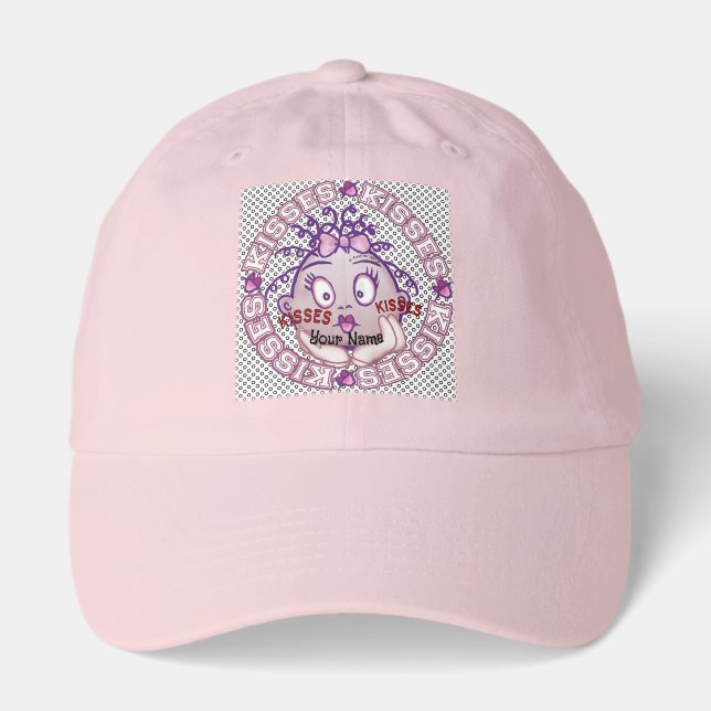 Kisses Face  Hat (Front)