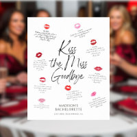 Kisses for the Future Mrs Bachelorette Keepsake
