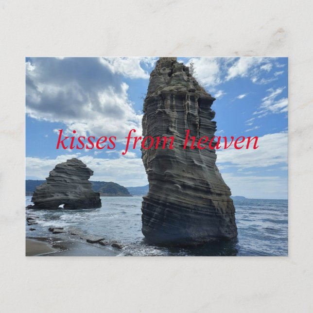 kisses from heaven postcard (Front)