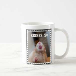 Kisses from Marty Postage Stamp COFFEE MUG