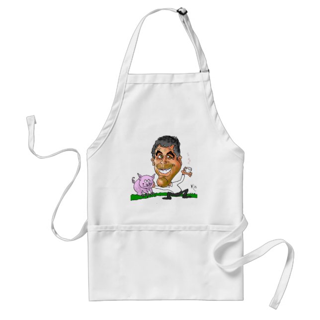 Kisses from Usa GEORGE Adult Apron (Front)
