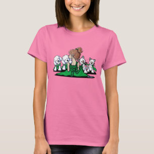 Kisses & Giggles Maltese and Cats T-Shirt