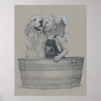 Kisses in a Tub Poster