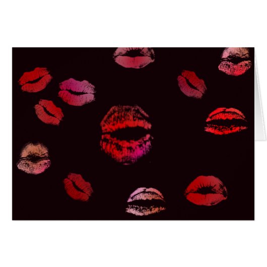 Kisses in the Dark Cards (Front Horizontal)