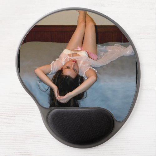 kisses lovely dreaming nights gel mouse pad