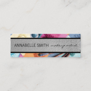 Kisses / Makeup Artist / Makeup Powder Mini Business Card