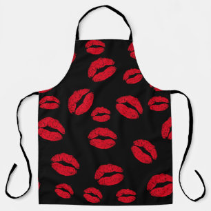 Kisses on Black Apron