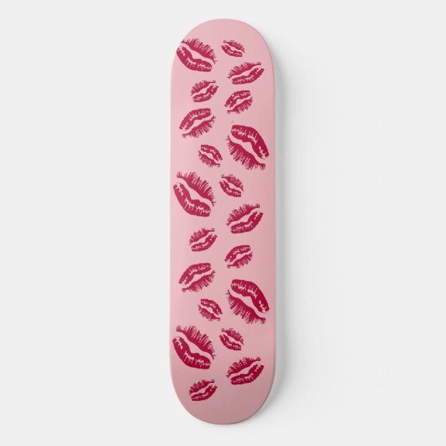 Kisses Skateboard Deck (Front)